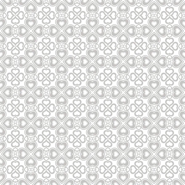 Seamless hearts pattern — Stock Vector