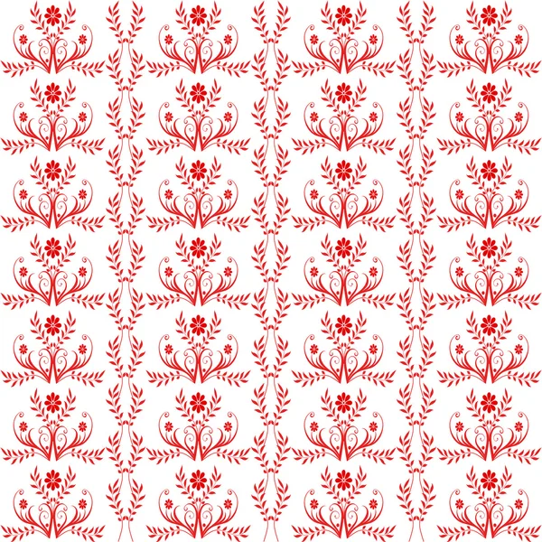 Modèle floral sans couture — Image vectorielle