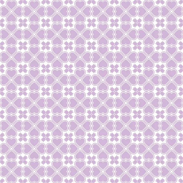 Seamless hearts pattern — Stock Vector