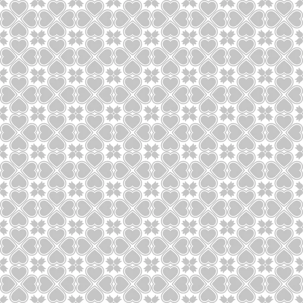 Seamless hearts pattern — Stock Vector