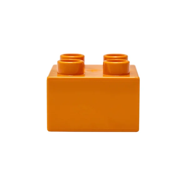 Żółty blok konstrukcyjny — Zdjęcie stockowe