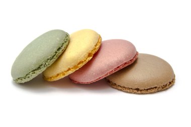 renkli macaroons