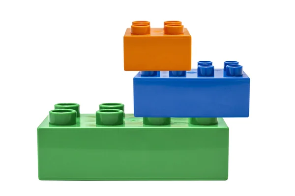 Красочный строительный блок — стоковое фото