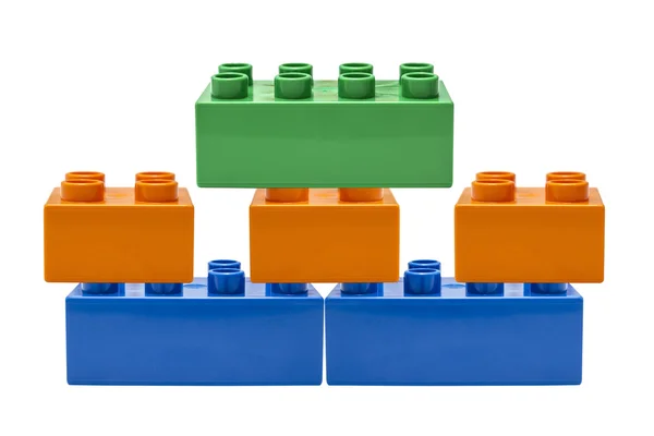Kolorowy blok konstrukcyjny — Zdjęcie stockowe