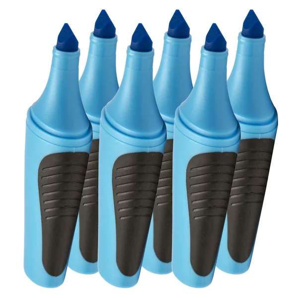 Blue highlighter — Stock Photo, Image