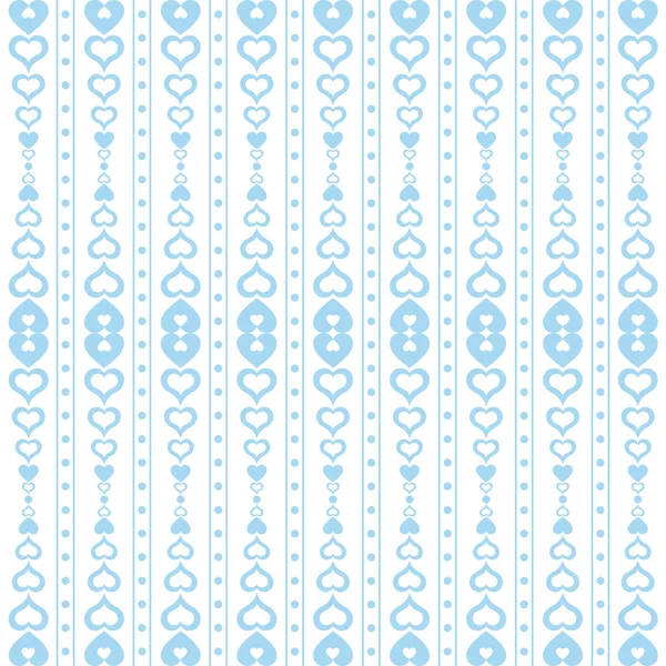 Seamless Hearts Pattern — Stock Vector