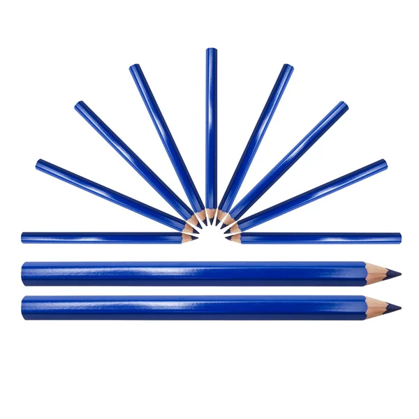 Blue Color Pencil — Stock Photo, Image