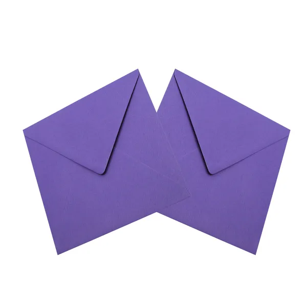 Envelope roxo — Fotografia de Stock