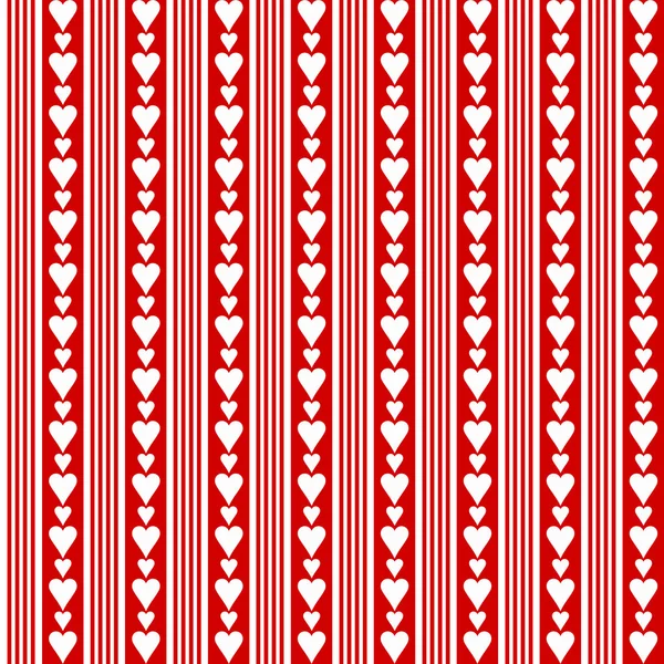 Seamless hearts pattern — Stock Vector