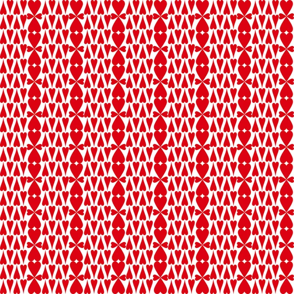 Seamless hearts pattern — Stock Vector