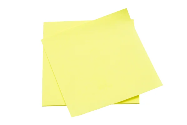 Pape amarillo del memo — Foto de Stock