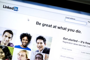 LinkedIn Web sitesi