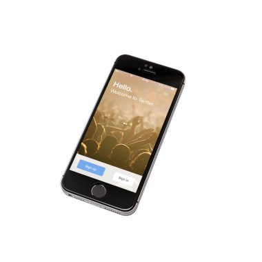 Yeni gerçekçi hareket eden smartphone iphone tarzı