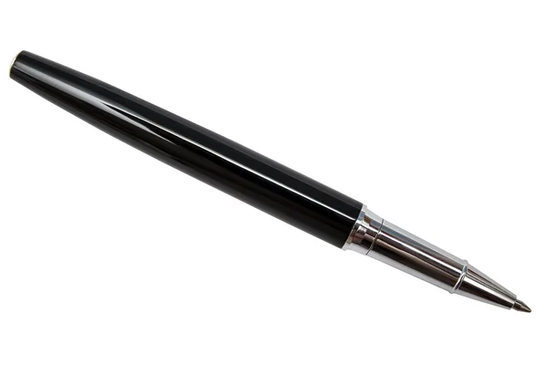 Schwarzer Kugelschreiber — Stockfoto