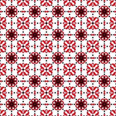 Kusursuz çiçek deseni