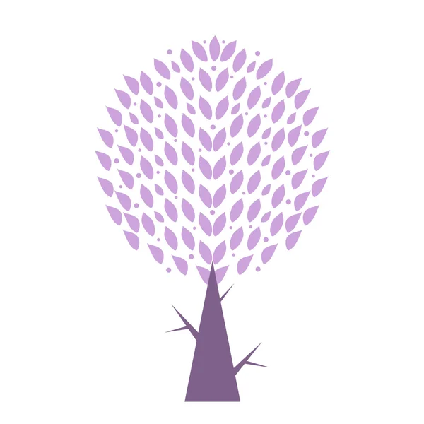 Árbol de arte — Vector de stock