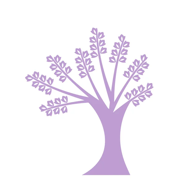 Árbol de arte — Vector de stock