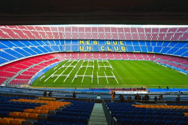 Barcelona, İspanya - december19: camp nou, Futbol Stadyumu clu