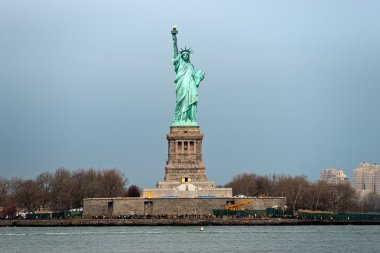 Özgürlük heykeli. New york, ABD.