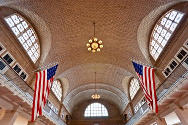 Ellis Island, new york, ABD.