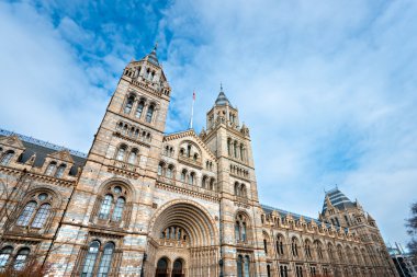 Doğal Tarih Müzesi, Londra cephe. İngiltere.