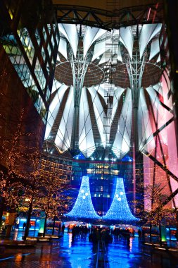 Berlin - 6 Aralık: Sony Merkezi olduğunu Sony destekli bir bina