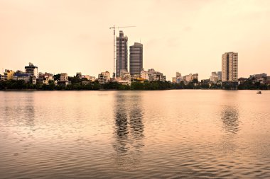 tipik konut Hanoi, vietnam.