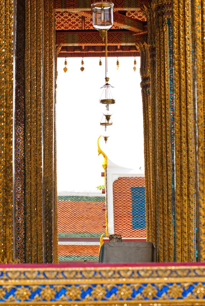 Wat Phra Kaeo Temple, Bangkok, Tailândia . — Fotografia de Stock