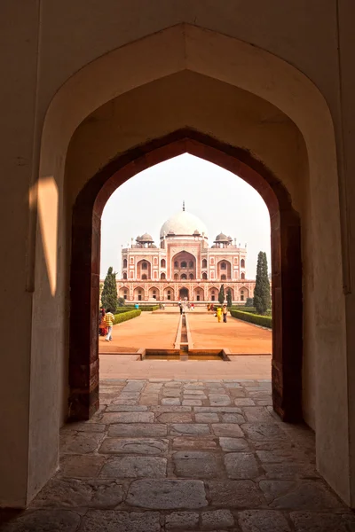 Hümayun mezarı, Hindistan. — Stok fotoğraf