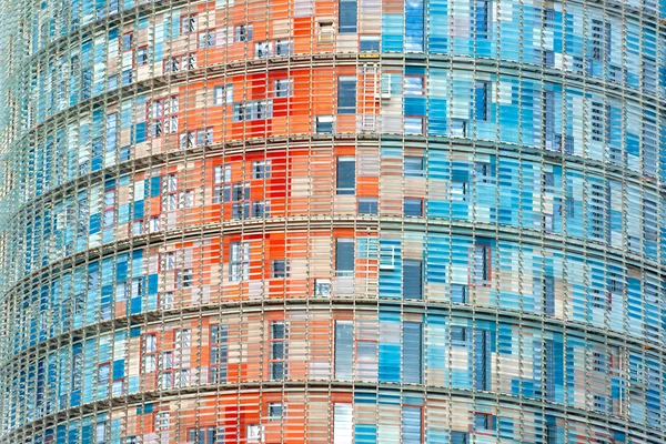 BARCELONA, SPAIN - DECEMBER 19: Torre Agbar on Technological Dis — Stock Photo, Image