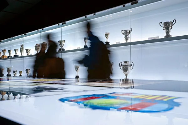 BARCELONA - SPAIN, DECEMBER 19: The FC Barcelona museum inaugura — Stock Photo, Image