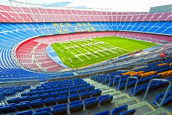 Camp Nou, Barcelona, Espanha . — Fotografia de Stock