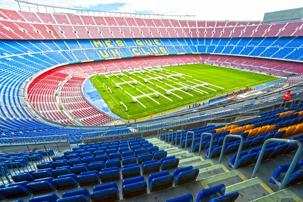 Camp nou, barcelona, Hiszpania. — Zdjęcie stockowe