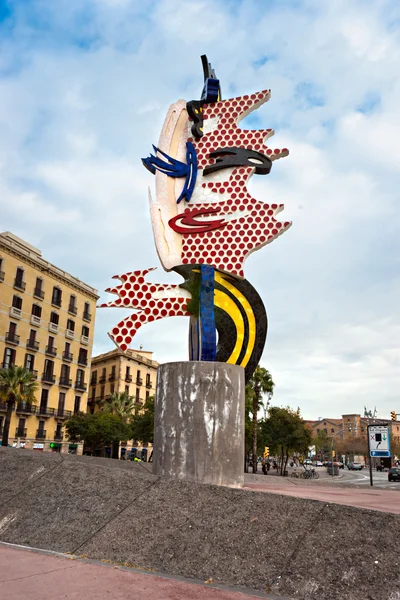 Barceloneta, barcelona. Spanje. — Stockfoto