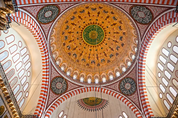 Süleymaniye Mosque , Istanbul, Turkey. — Stockfoto