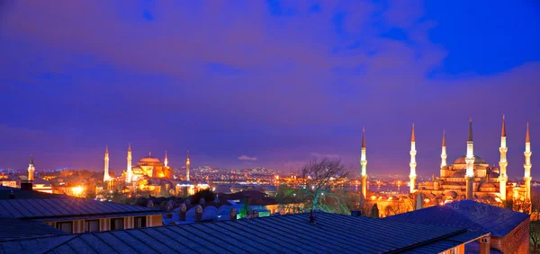 Modrá mešita, istanbul, Turecko. — Stock fotografie