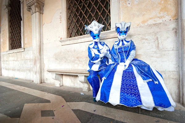 VENEZIA - 05 MARZO: Partecipante al Carnevale di Venezia, an ann — Foto Stock