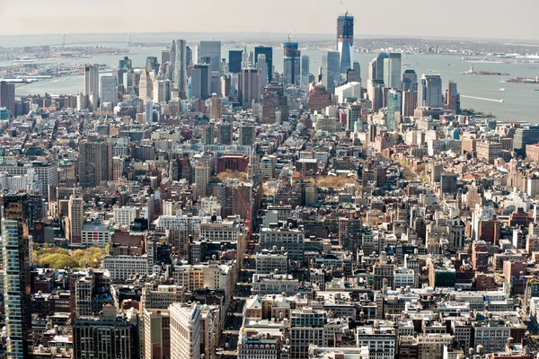 Manhattan, new york city. Verenigde Staten. — Stockfoto