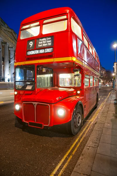 旧双层巴士伦敦. — 图库照片