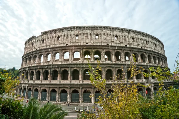 Coliseu Majestoso, Roma, Itália . — Fotografia de Stock