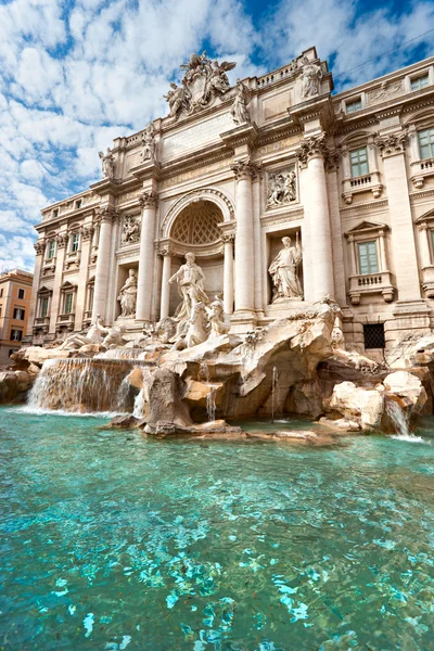 Trevi Çeşmesi, Roma, İtalya. — Stok fotoğraf