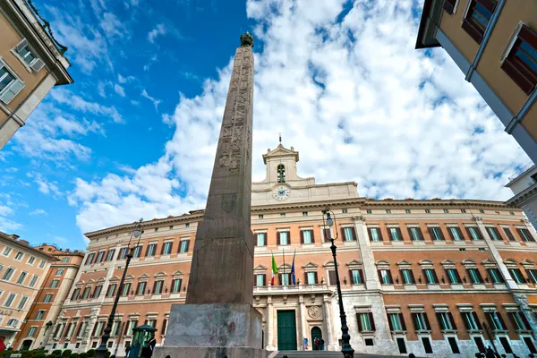 Montecitorio palace, Rzym, Włochy. — Zdjęcie stockowe