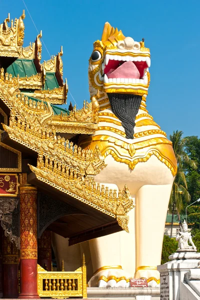 Shwedagon paya, Rangun, myanmar. — Foto de Stock