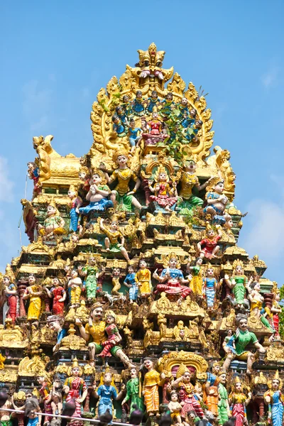 Hindu tempel i Yangoon, MYanmar . - Stock-foto