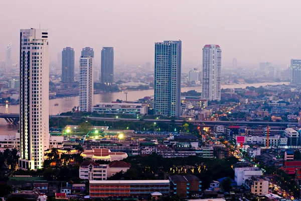 Panoramę Bangkoku, Tajlandia. — Zdjęcie stockowe