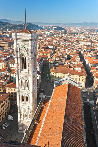 Florens, duomo och Giottos campanile. — Stockfoto