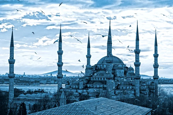 A Mesquita Azul, Istambul, Turquia . — Fotografia de Stock