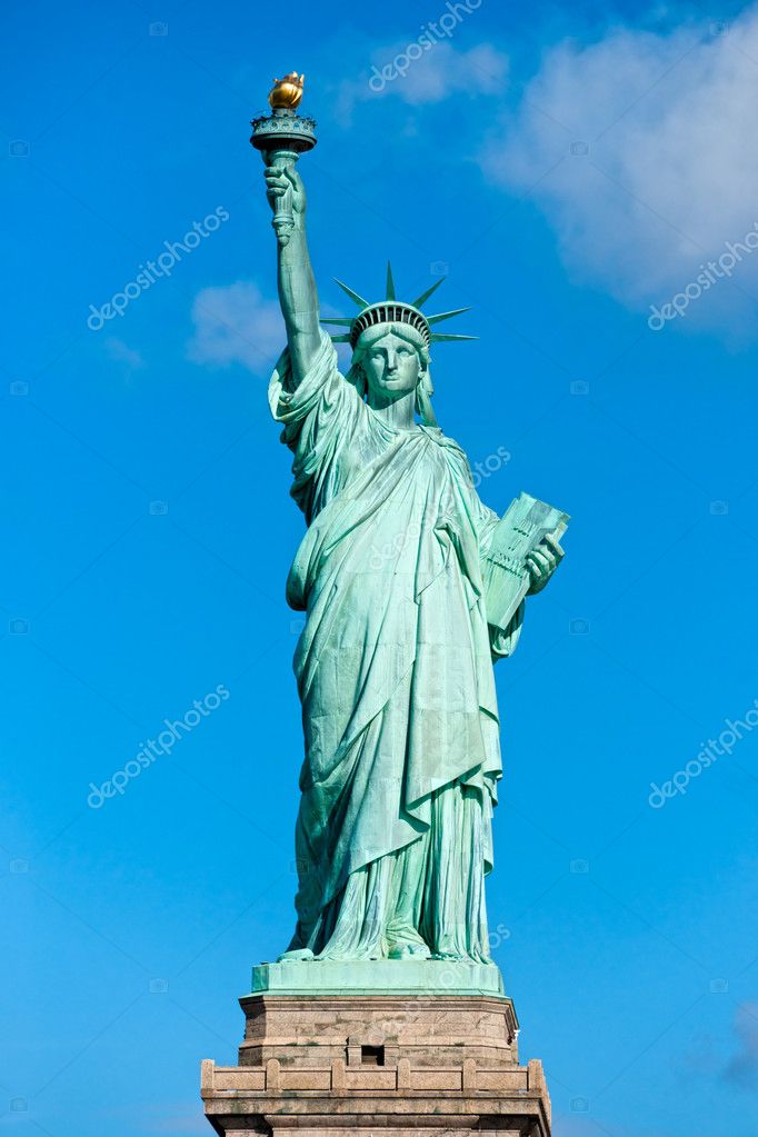 American symbol Statue of Liberty. New York, USA. — Stock Photo