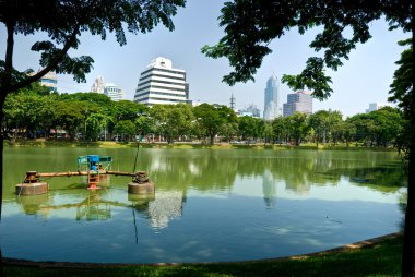 Lumpini Parkı, Bangkok, Tayland.