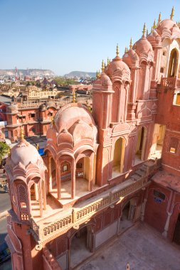 Hava mahal, jaipur, Hindistan.